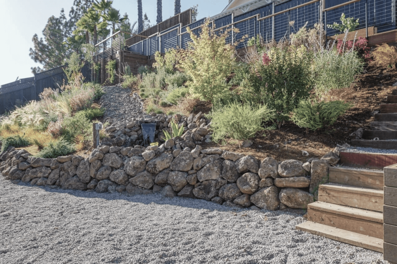 A Steeply Sloped Yard Becomes a Hillside Oasis - This Old House