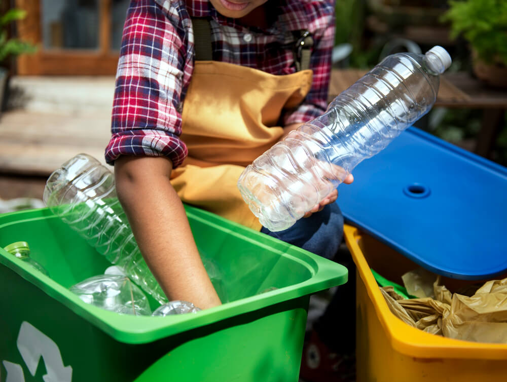 plastic bottles