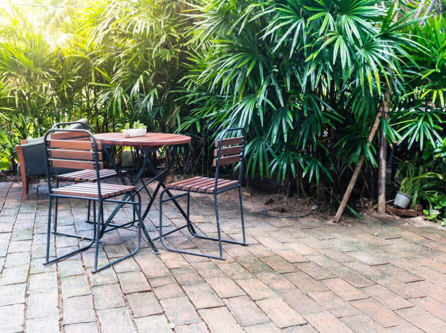 Garden Space with Sitting Area