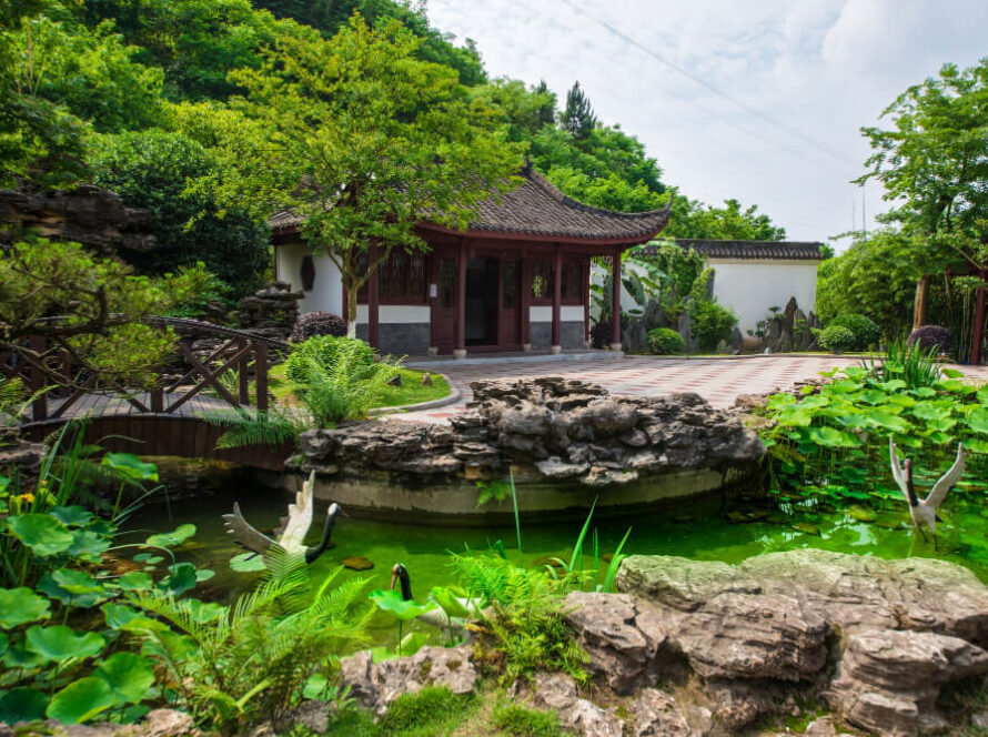 Japanese Style Garden Image