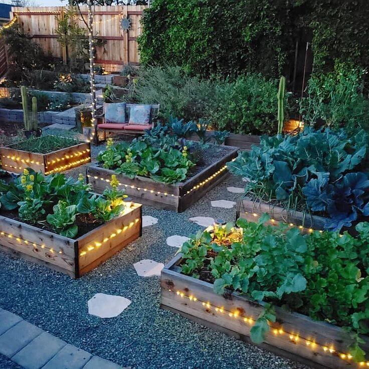 garden bed lighting