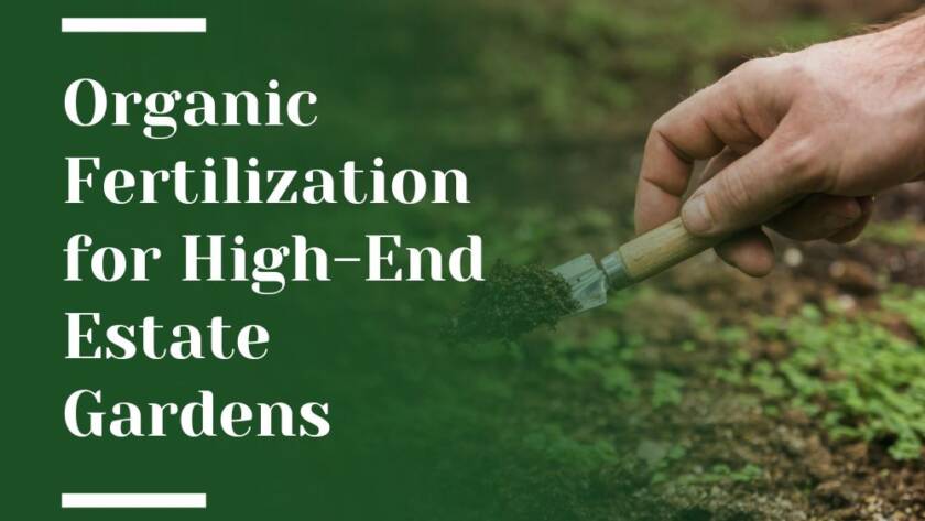 Organic Fertilization for High-End Estate Gardens