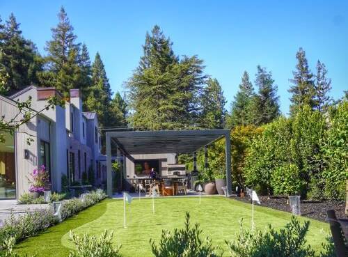 Las Olas Atherton Luxury Landscape Design Project
