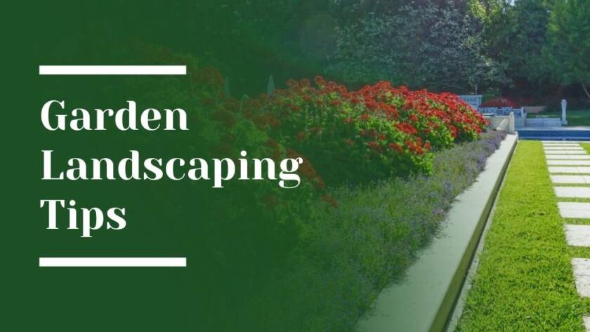 Garden Landscaping Tips Blog Image
