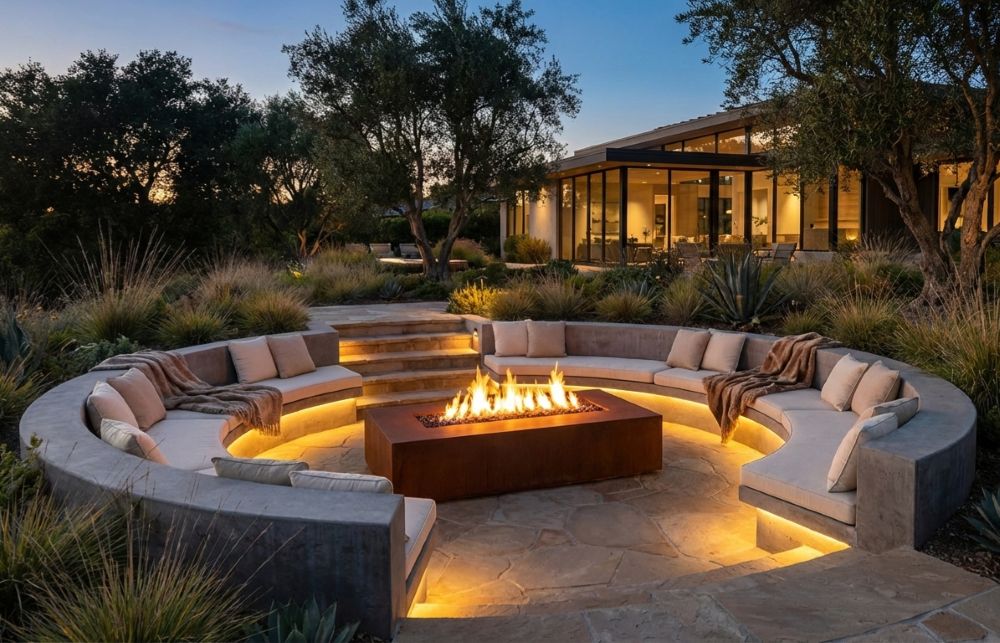 Sunken Fire Pit