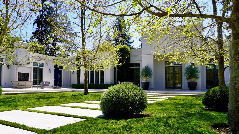 Trees and Shrubs installed for Luxury Estate Landscape