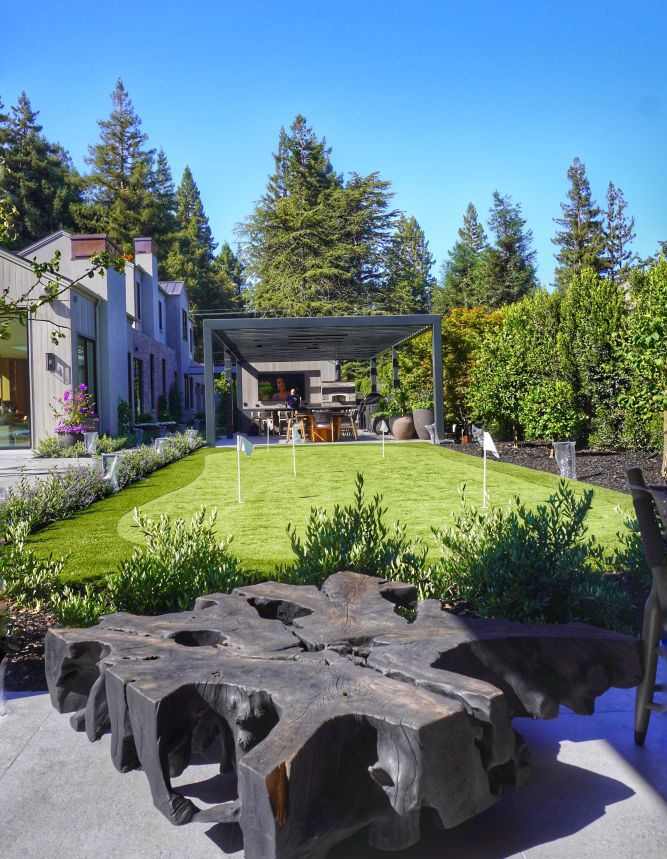 Estate Landscaping. Outdoor Landscape